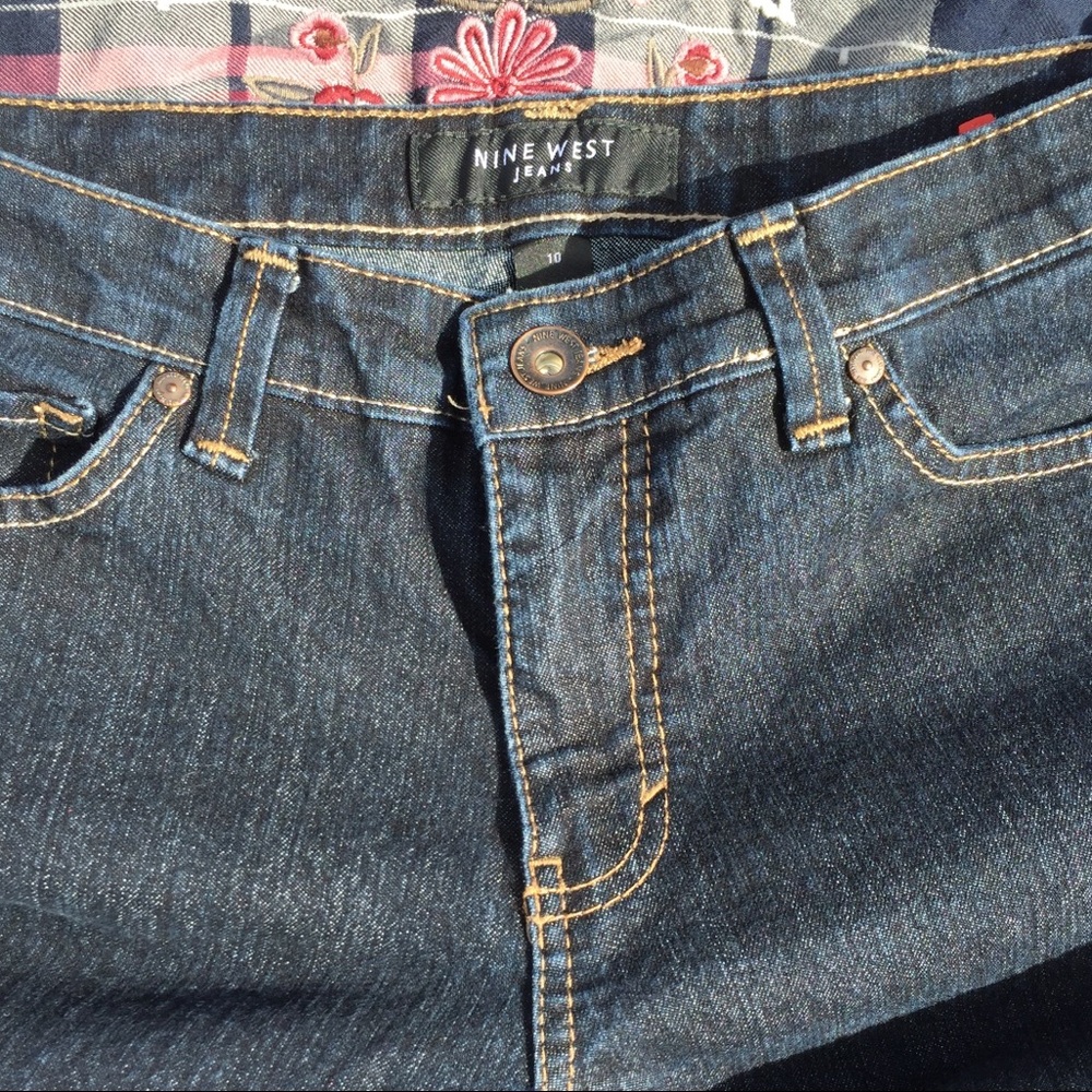 💗Nine West Bootcut Jeans Excellent Condition Sz10 - Picture 5 of 6